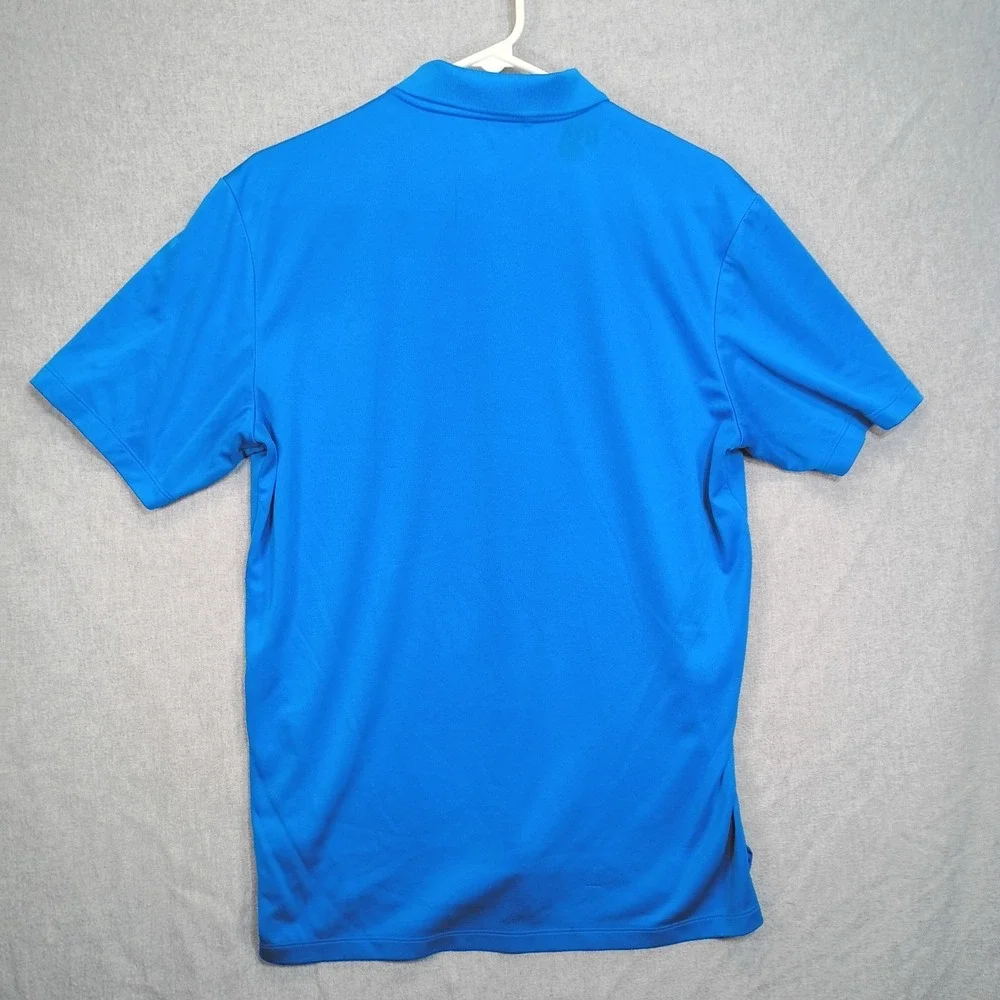 Reynolds Lake Oconee Adidas Golf Polo Mens Medium Blue Performance Shirt Georgia